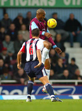 Brian Deane, West Ham och Phil Gilchrist, West Bromwich