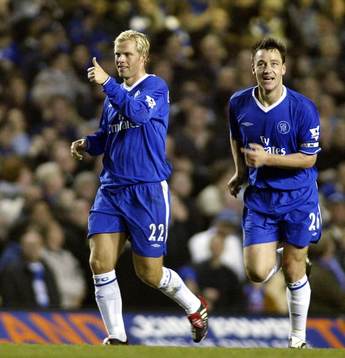 Eidur Gudjohnson, Chelsea, jubel