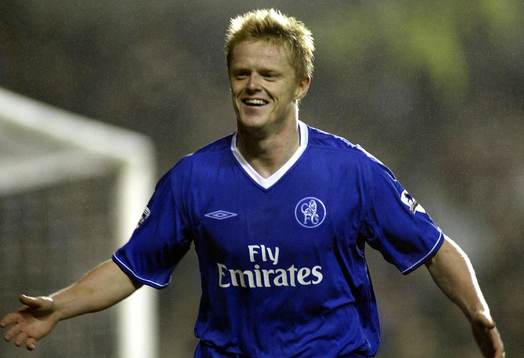 Damien Duff, Chelsea, jubel