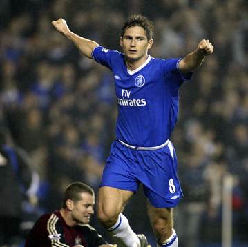 Frank Lampard, Chelsea, jubel