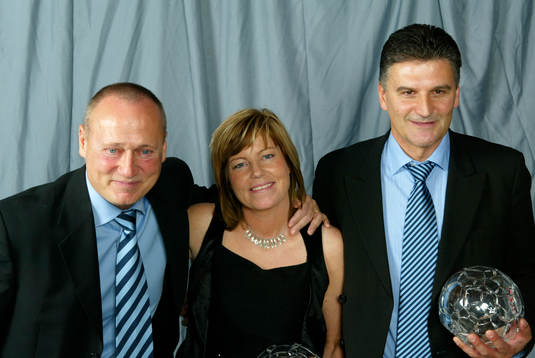Sören Åkeby, Marika Domanski Lyfors och Zoran Lukic,