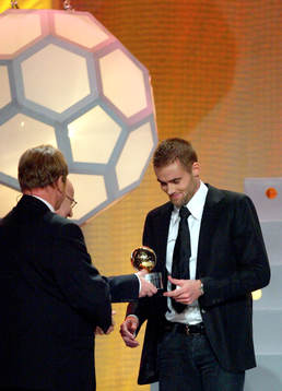 Olof Mellberg fick Guldbollen