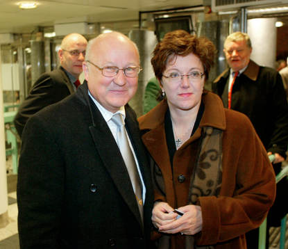 Lars-Åke Lagrell med fru