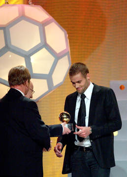 Olof Mellberg fick Guldbollen