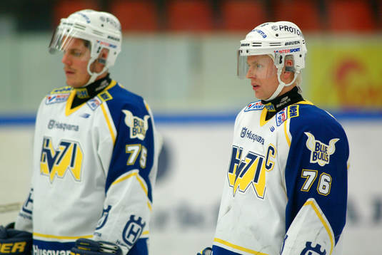 Mattias Remstam och Johan Davidsson, HV 71