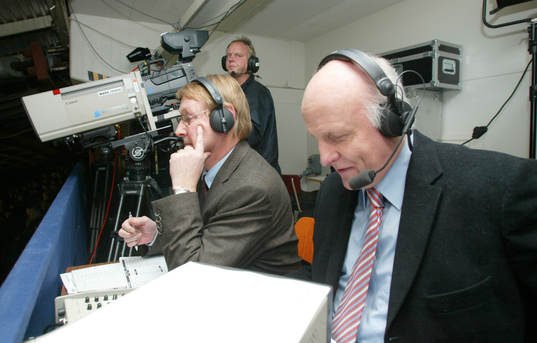Ishockey, TV, kommentator, Anders Parmström, Arne Hegefors