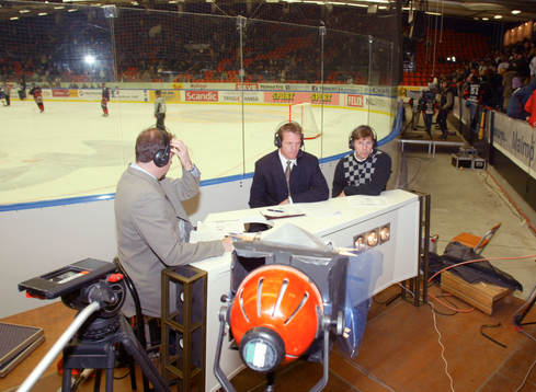 Ishockey, tv, kommentator, TV, programledare, Calle