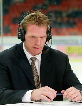 Ishockey, tv, kommentator, Calle Johansson