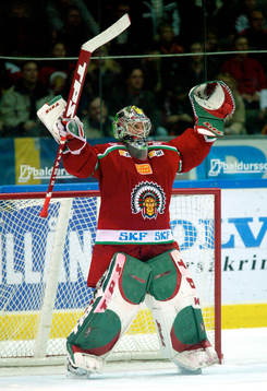 Henrik Lundqvist, målvakt, Frölunda, höll nollan