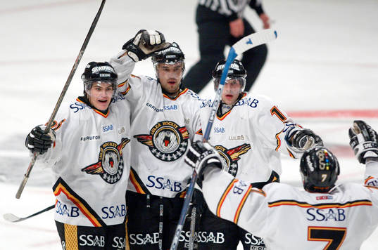 Karl Fabricius, Magnus Nilsson och Kamil Brabener, Luleå