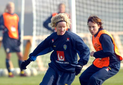 Victoria Svensson och Hanna Ljungberg, Sverige
