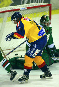 Daniel Johansson, Växjö ser kvitteringpucken glida in