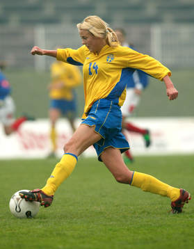 Josefine Öqvist, fick också spela