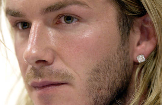 David Beckham, England. Porträtt
