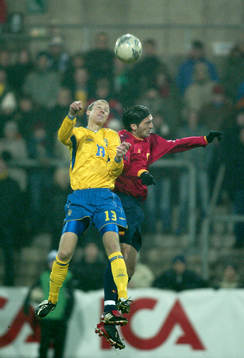 Andreas Johansson nickduellerar