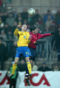 Andreas Johansson nickduellerar