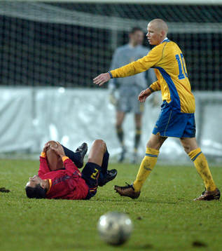 Alexander Farnerud.  Skada