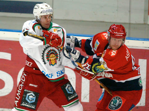 Oscar Ackerström, Frölunda och Patrik Zetterberg,