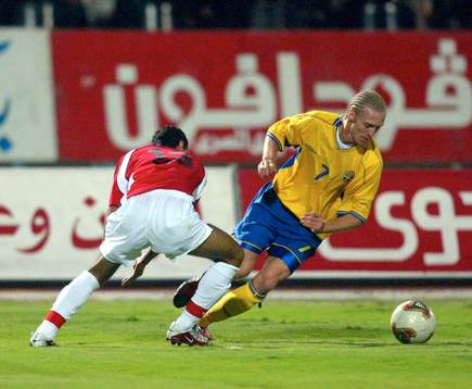 Christian Wilhelmsson, Sverige och Mohammed Barakat, Egypten