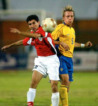 Erik Edman, Sverige och Mohammed Barakat, Egypten