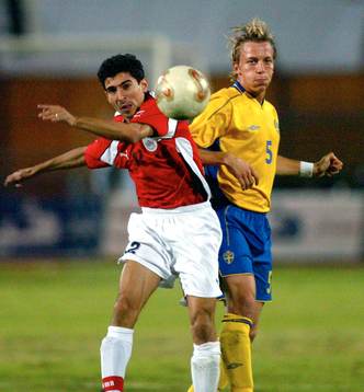 Erik Edman, Sverige och Mohammed Barakat, Egypten