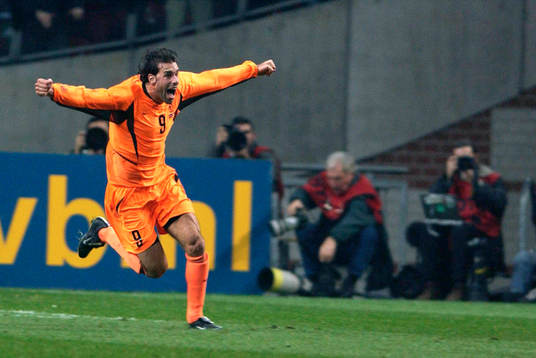 Ruud van Nistelrooy, Holland, jubel