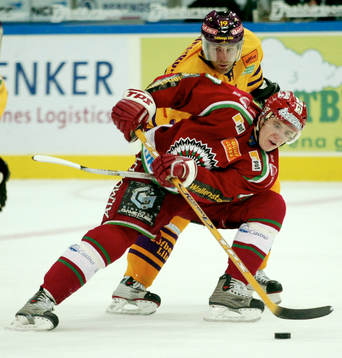 Peter Nordström, Färjestad och Alexander Steen, Frölunda
