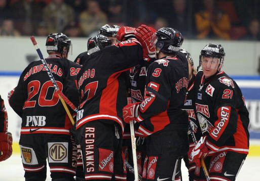 Ishockey, Elitserien, Malmö, jubel