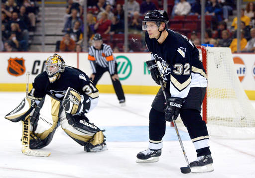 Dick Tärnström och Sebastien Caron, Pittsburgh