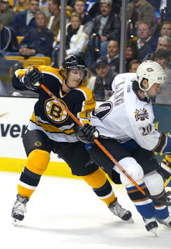 Per-Johan Axelsson, Boston och Robert Lang, Washington