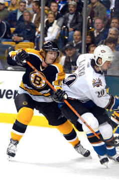 Per-Johan Axelsson, Boston och Robert Lang, Washington