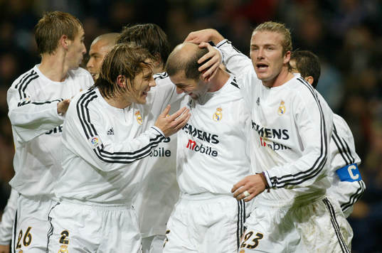 Zinedine Zidane, Real Madrid jublar