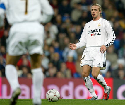 David Beckham, Real Madrid