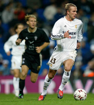 David Beckham, Real Madrid
