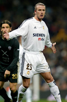 David Beckham, Real Madrid