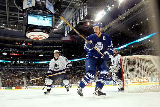Mats Sundin, Toronto, Ryan Kesler och Johan Hedberg,