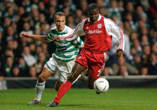 Henrik Larsson, Celtic och Samuel Osei Kuffour, Bayern
