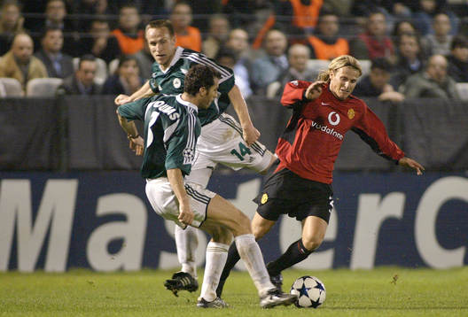 Fotboll, Champions League, Panathinaikos - Manchester