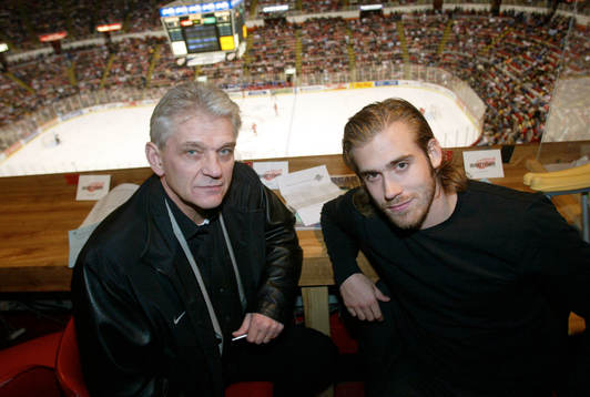 Henrik Zetterberg och Hardy Nilsson