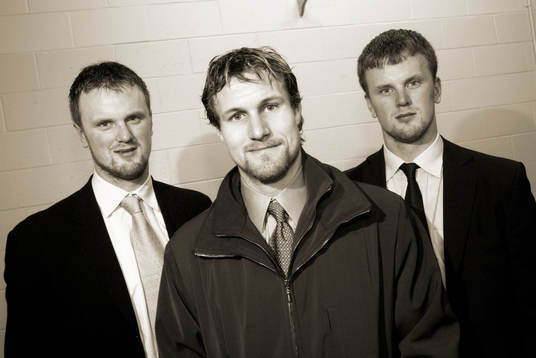 Henrik Sedin, Markus Näslund och Daniel Sedin