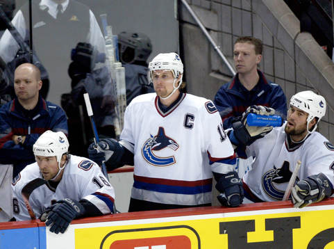 Markus Näslund, Trevor Linden och Todd Bertuzzi
