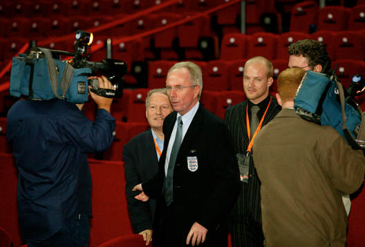 Sven-Göran Eriksson förbunskapten, England, ständigt