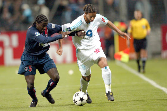 Fotboll, fransk, Marseille - Paris Saint Germain
