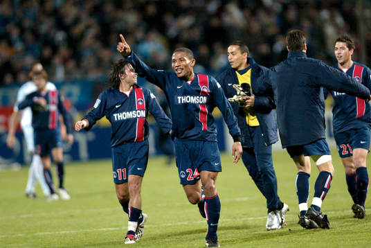 Fotboll, fransk, Marseille - Paris Saint Germain