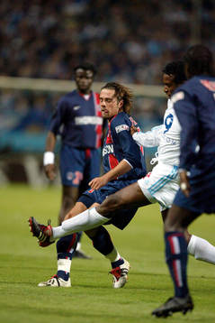 Fotboll, fransk, Marseille - Paris Saint Germain
