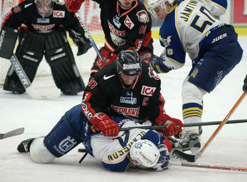 Petri Liimatainen, Malmö och Fredrik Olausson, HV 71