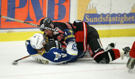 Pter Andersson, Malmö och Andreas Jämtin, HV 71