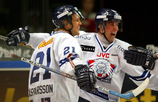 Peter Casparsson, LHC, jubel