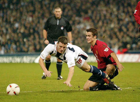 Fotboll, Engelsk, division 1, West Bromwich - Manchester