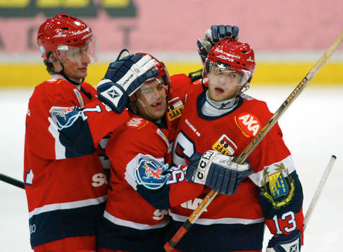 Lubomir Sekeras, Peter Larsson och Robert Döme,